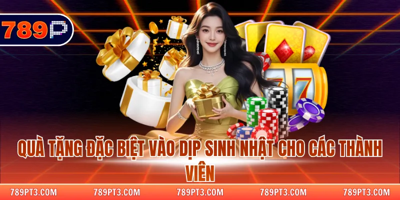 Quà tặng đặc biệt vào dịp sinh nhật cho các thành viên